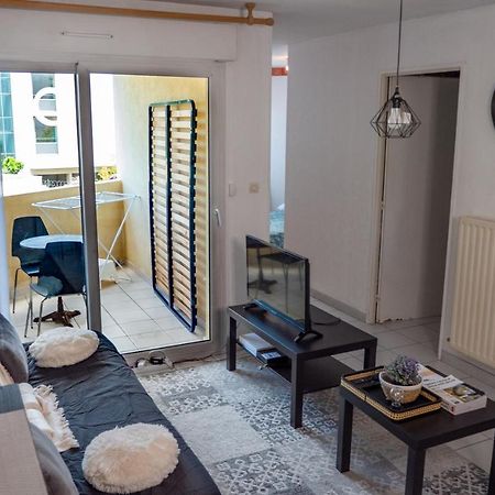 T1 30M² Avec Vue Sur Arbre Blanc Appartement Montpellier Buitenkant foto